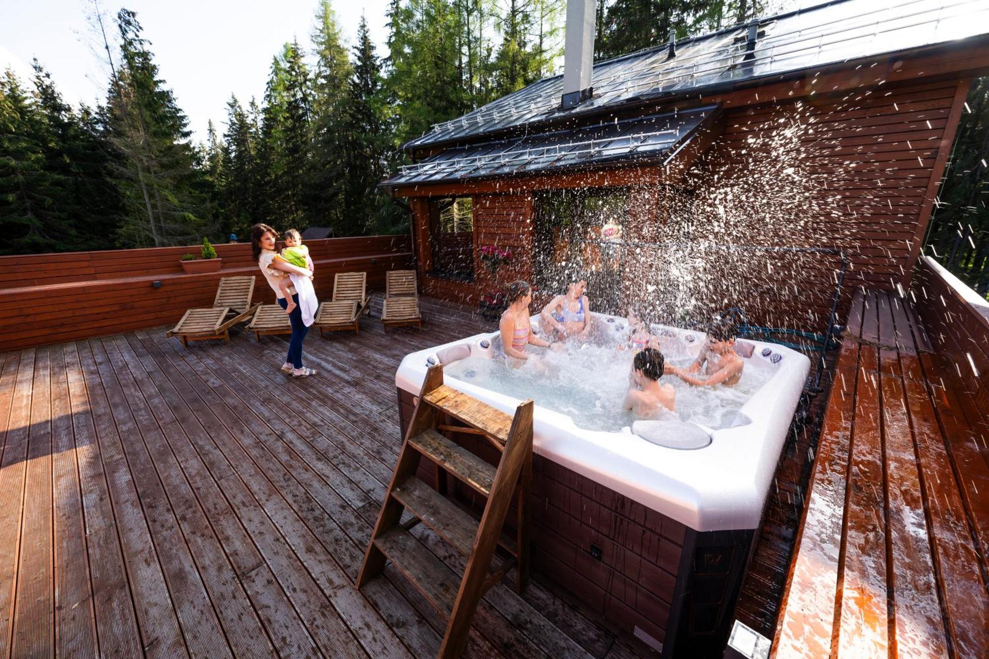 Villa Drosera S Wellnessom, Rackova Dolina V Zapadnych Tatrach بريبيلينا المظهر الخارجي الصورة